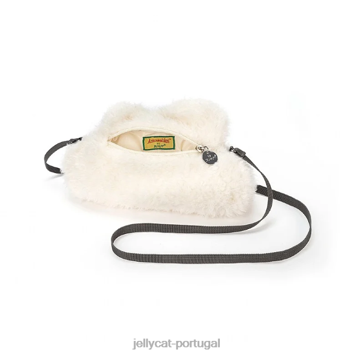 bolsa de nuvem divertida branca Jellycat 00FBB61 bolsa