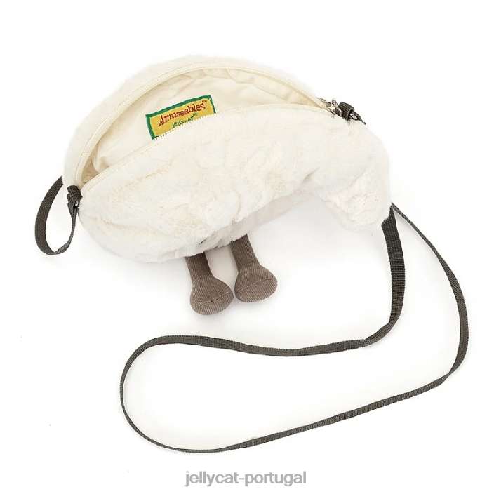 bolsa lua divertida creme Jellycat 00FBB376 bolsa
