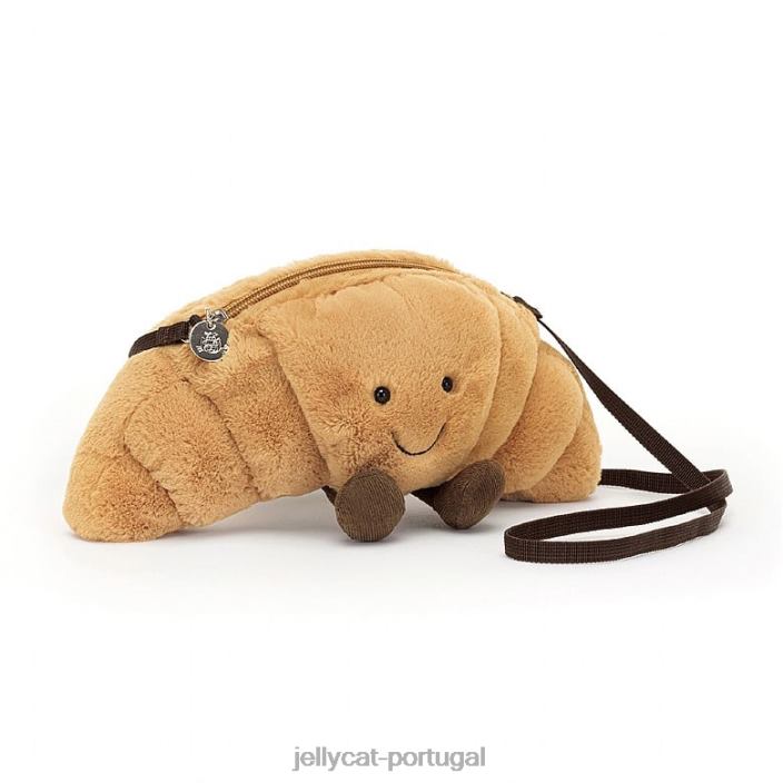 divertido saco de croissants bege Jellycat 00FBB65 bolsa