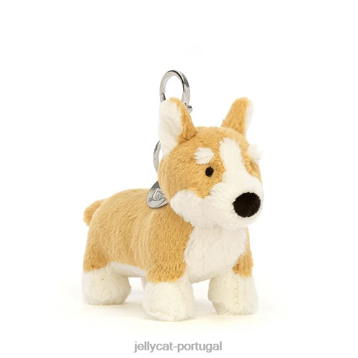 Bolsa Betty Corgi Charme Mel Jellycat 00FBB84 acessório