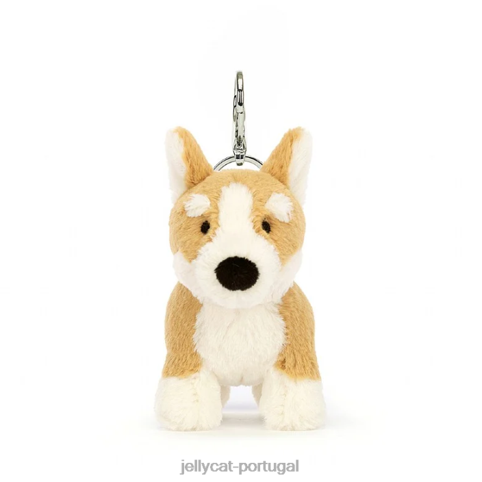 Bolsa Betty Corgi Charme Mel Jellycat 00FBB84 acessório