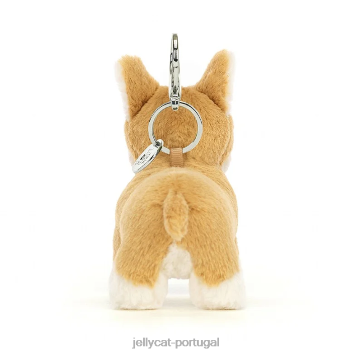 Bolsa Betty Corgi Charme Mel Jellycat 00FBB84 acessório
