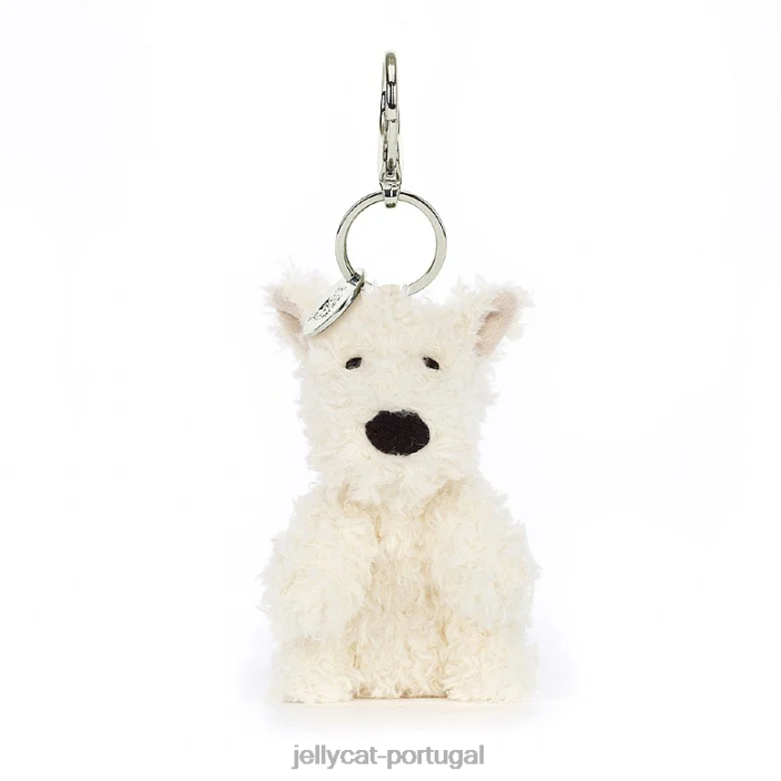 Munro Scottie Dog Bolsa Charme Creme Jellycat 00FBB642 acessório