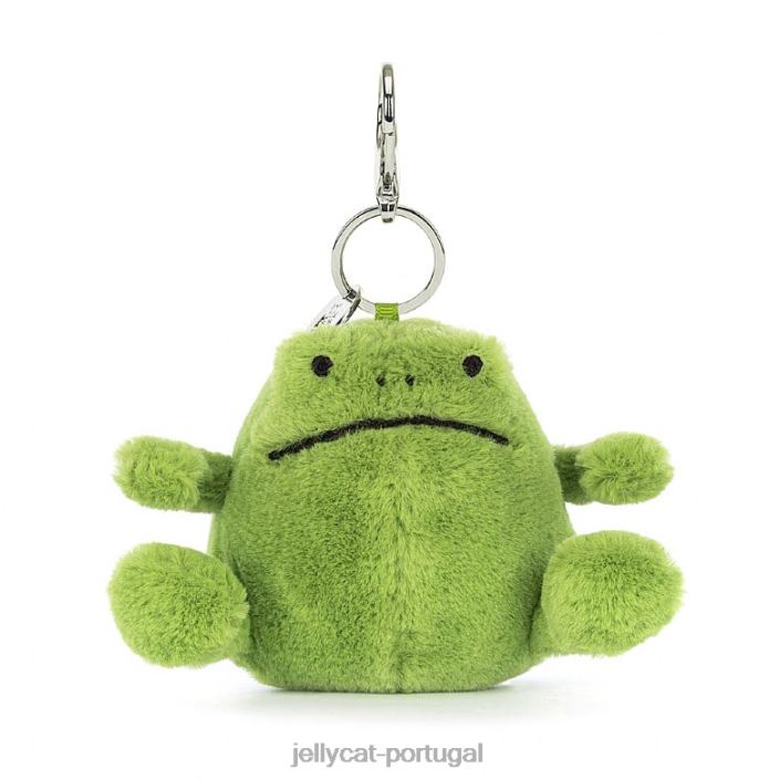 Ricky Rain Frog Bolsa Charme Verde Jellycat 00FBB358 acessório