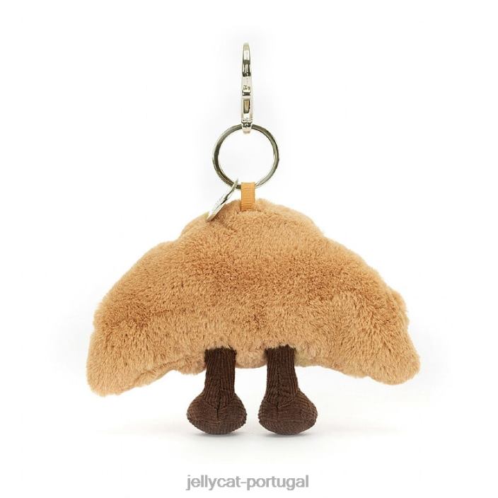 divertido saco de croissant charme bege Jellycat 00FBB17 acessório