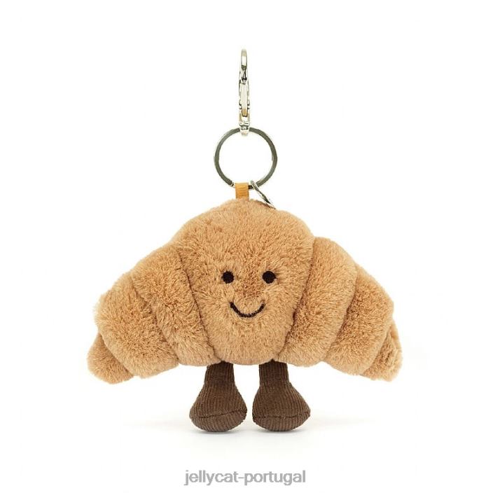 divertido saco de croissant charme bege Jellycat 00FBB17 acessório