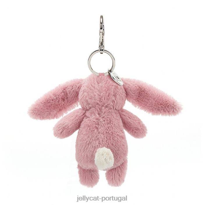 tímido coelho tulipa bolsa charme rosa Jellycat 00FBB577 acessório
