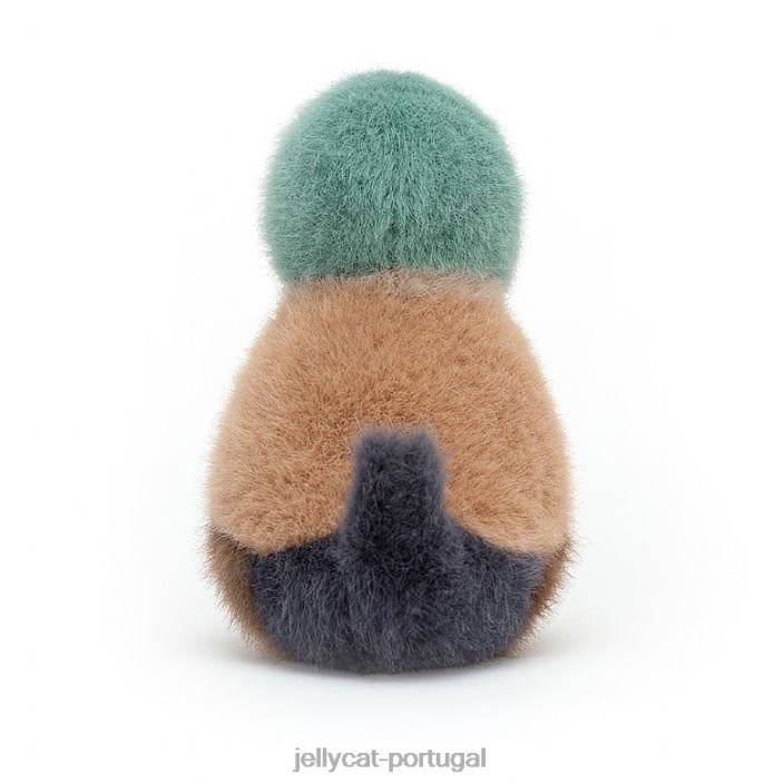 pássaro pato selvagem multicor Jellycat 00FBB45 brinquedo