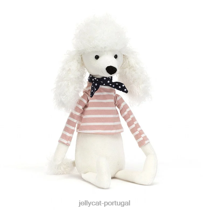 creme beatnik buddy poodle Jellycat 00FBB239 brinquedo