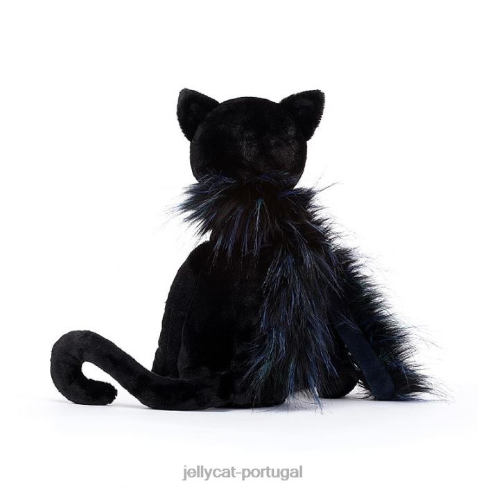 glamourama gato preto Jellycat 00FBB404 brinquedo