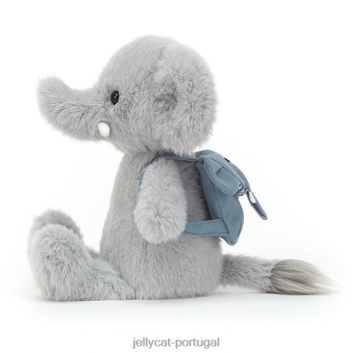 mochila elefante cinza Jellycat 00FBB618 brinquedo