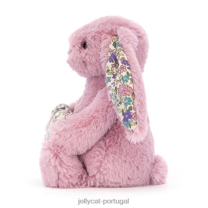 flor coração tulipa coelho rosa Jellycat 00FBB348 brinquedo
