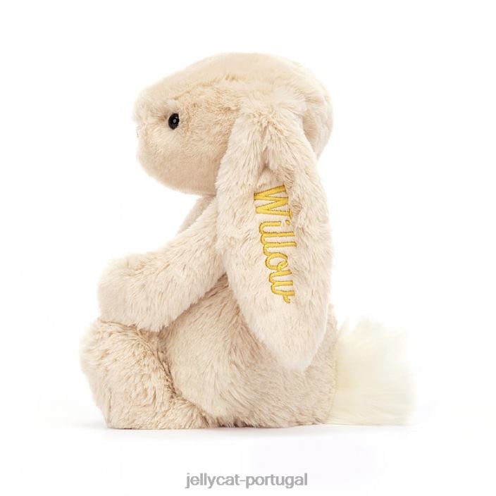 Coelhinho de luxo tímido personalizado salgueiro bege médio Jellycat 00FBB237 brinquedo
