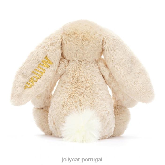 Coelhinho de luxo tímido personalizado salgueiro bege médio Jellycat 00FBB237 brinquedo