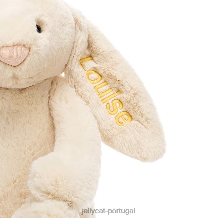 Coelhinho tímido personalizado e luxuoso salgueiro enorme bege Jellycat 00FBB393 brinquedo