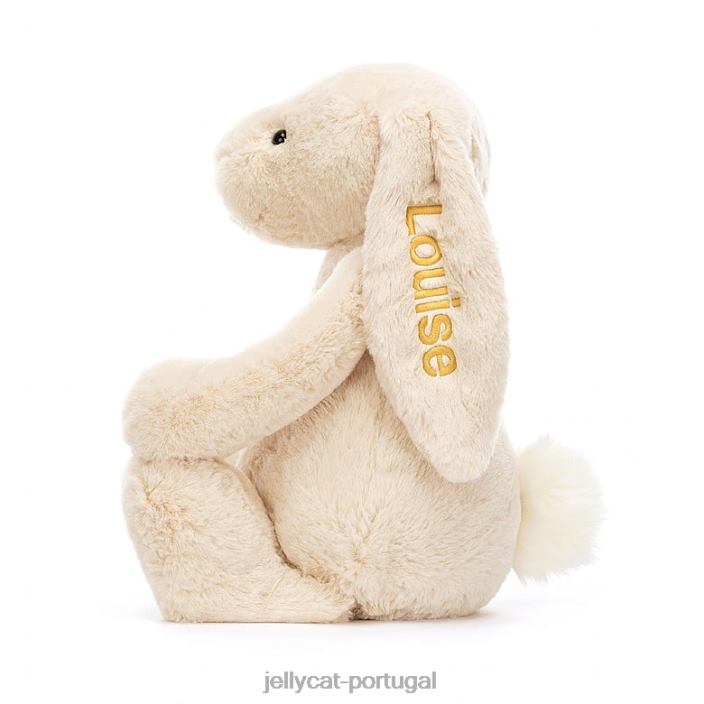 Coelhinho tímido personalizado e luxuoso salgueiro enorme bege Jellycat 00FBB393 brinquedo