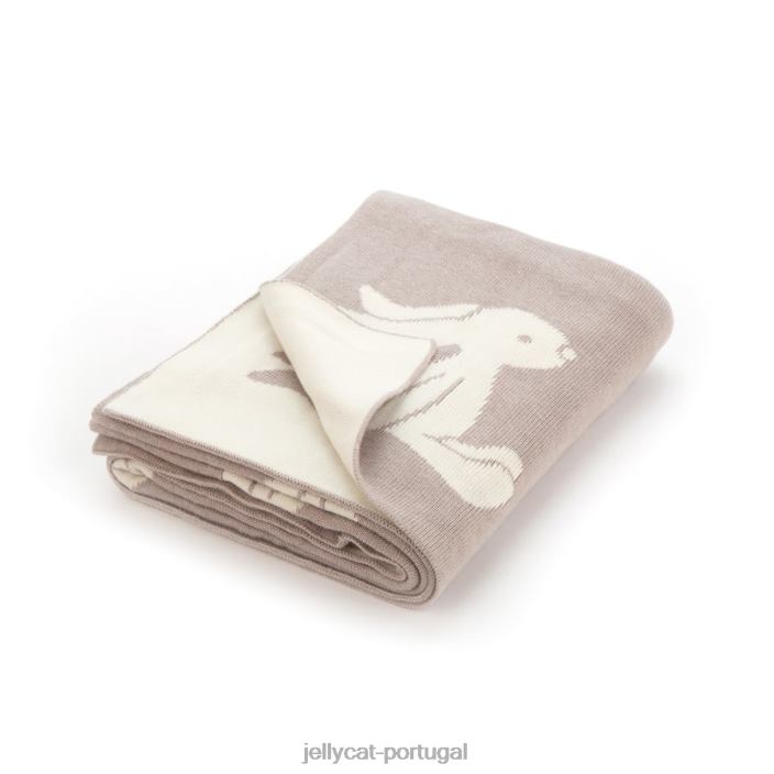 cobertor coelhinho tímido bege Jellycat 00FBB342 brinquedo