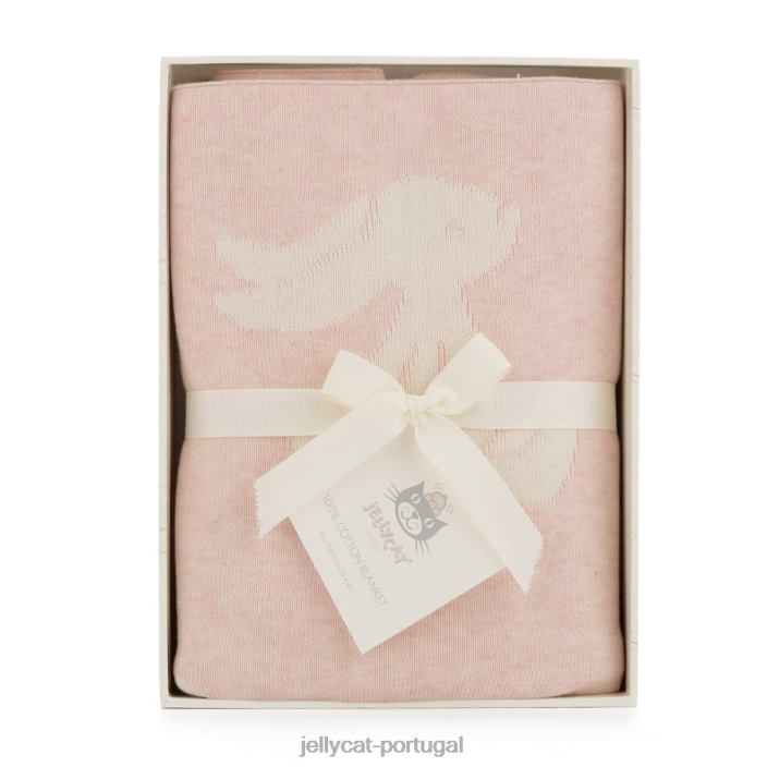 cobertor de coelho tímido rosa Jellycat 00FBB690 brinquedo