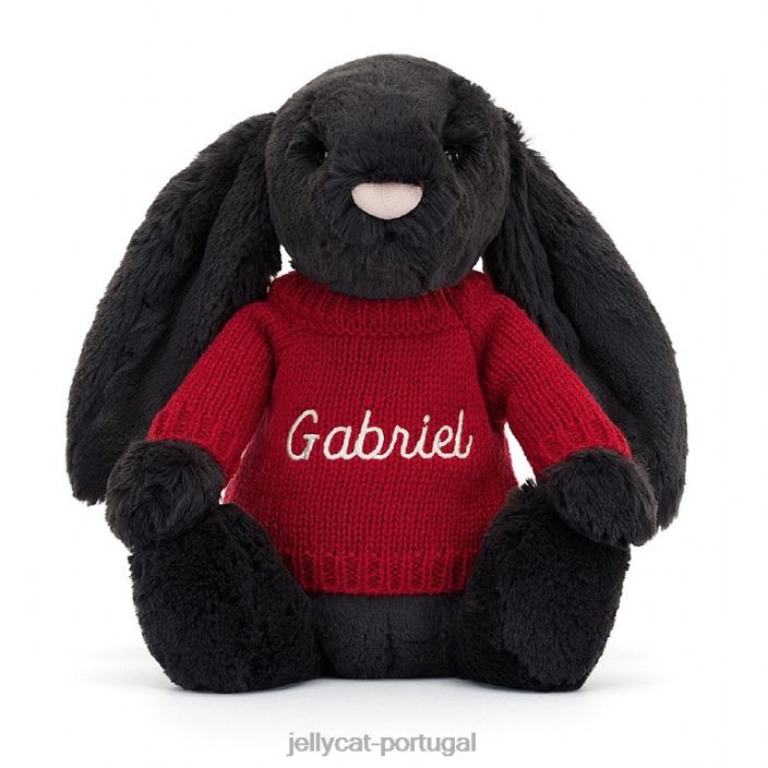 coelhinho tímido com tinta vermelha personalizada Jellycat 00FBB519 brinquedo