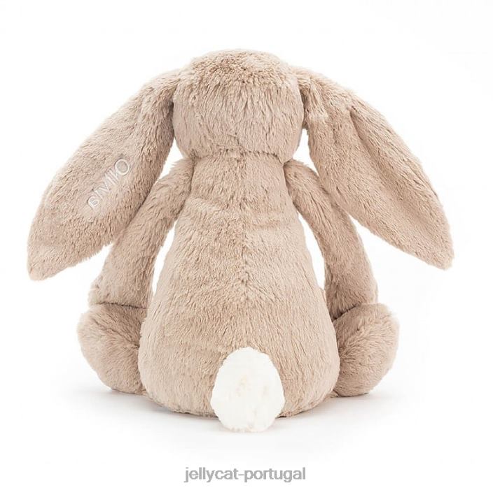 coelhinho tímido personalizado bege enorme Jellycat 00FBB435 brinquedo