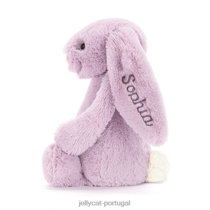 coelhinho tímido personalizado lilás médio Jellycat 00FBB92 brinquedo