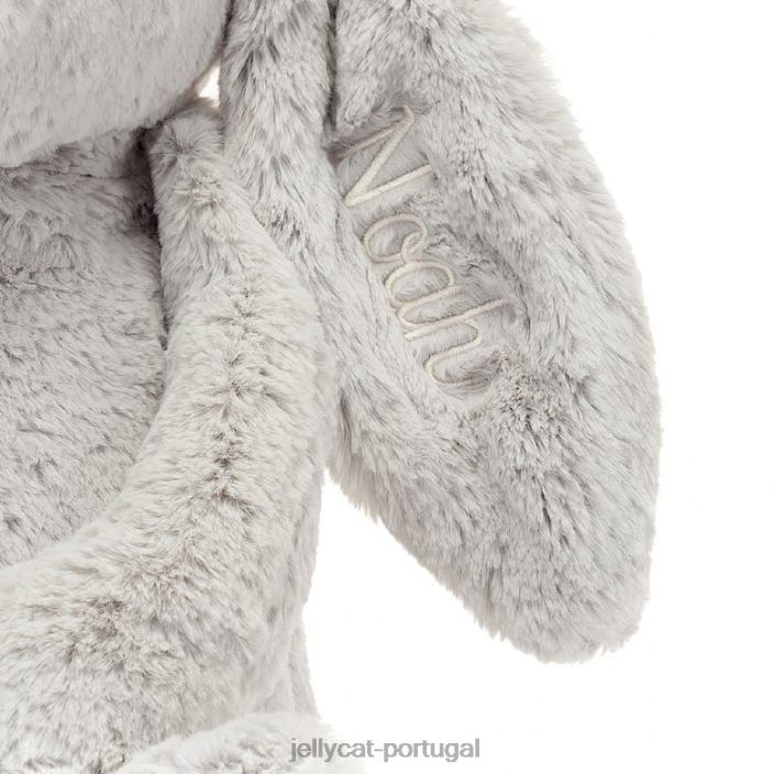 coelhinho tímido personalizado prata enorme Jellycat 00FBB450 brinquedo