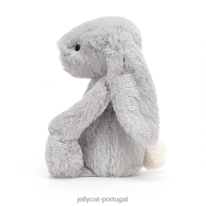 coelhinho tímido personalizado prata médio Jellycat 00FBB273 brinquedo