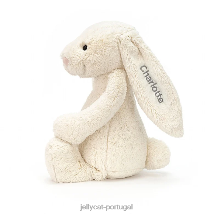 creme enorme de coelho tímido personalizado Jellycat 00FBB454 brinquedo