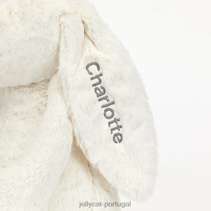creme enorme de coelho tímido personalizado Jellycat 00FBB454 brinquedo