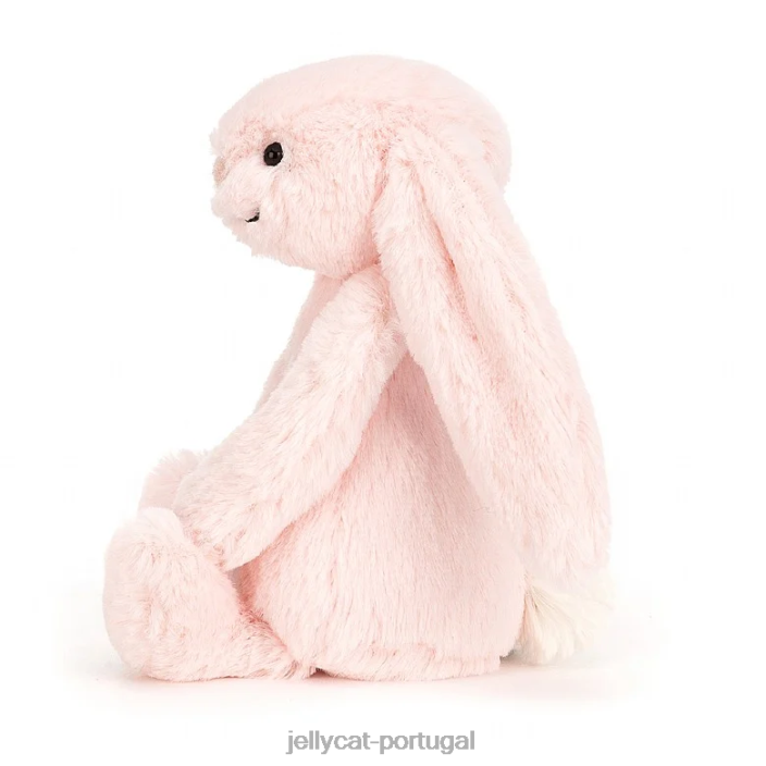 tímido coelho chocalho rosa Jellycat 00FBB709 brinquedo