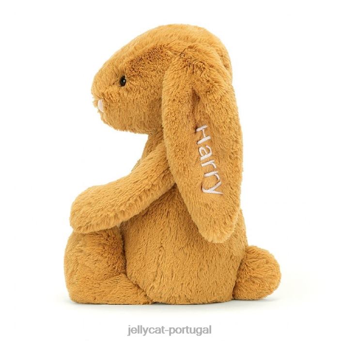 tímido e coelho personalizado ouro médio Jellycat 00FBB214 brinquedo