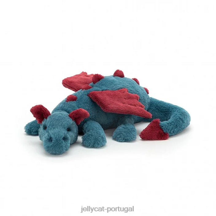 dexter dragão azul Jellycat 00FBB622 brinquedo