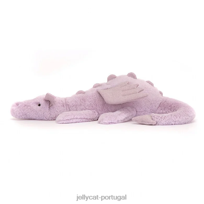 dragão ônix preto Jellycat 00FBB543 brinquedo