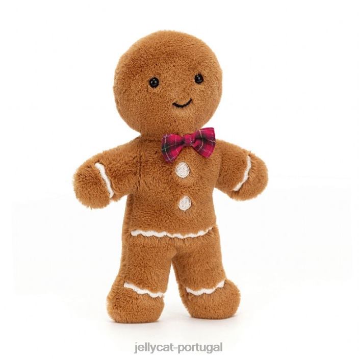alegre pão de gengibre fred bege Jellycat 00FBB14 brinquedo
