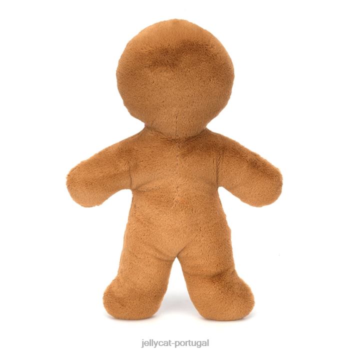 alegre pão de gengibre fred enorme marrom Jellycat 00FBB2 brinquedo