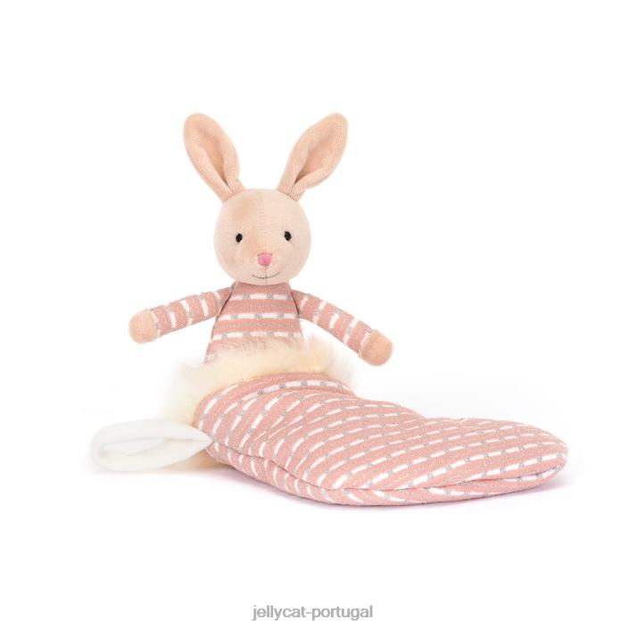 coelhinho com meia brilhante bege Jellycat 00FBB443 brinquedo