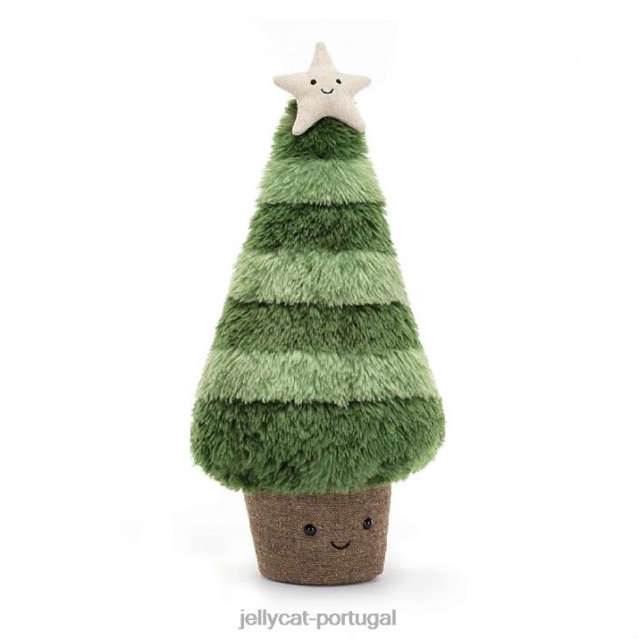divertido abeto nórdico árvore de natal verde Jellycat 00FBB1 brinquedo