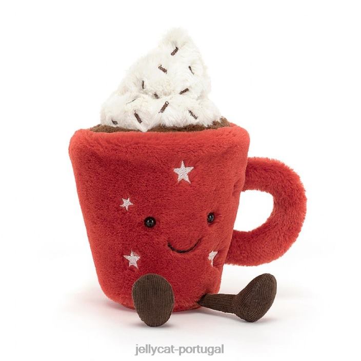 divertido chocolate quente vermelho Jellycat 00FBB4 brinquedo