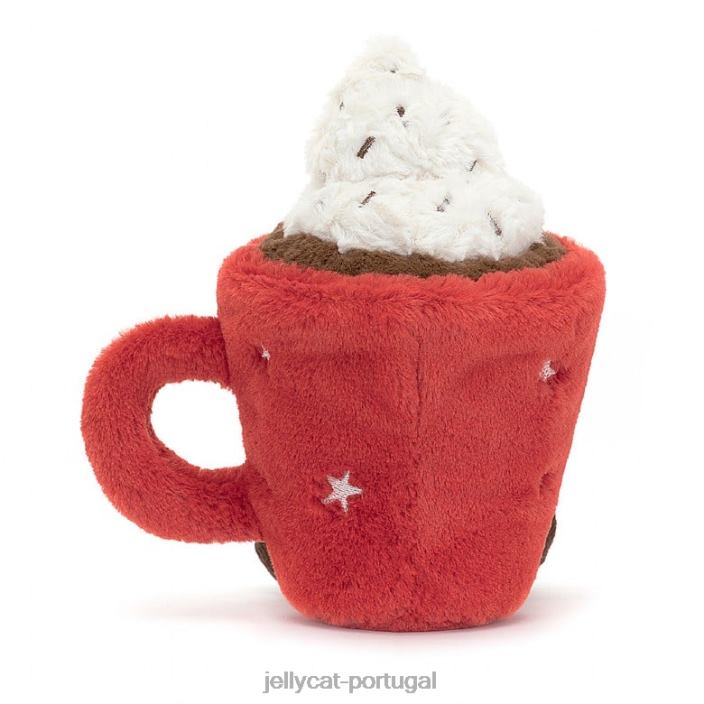 divertido chocolate quente vermelho Jellycat 00FBB4 brinquedo