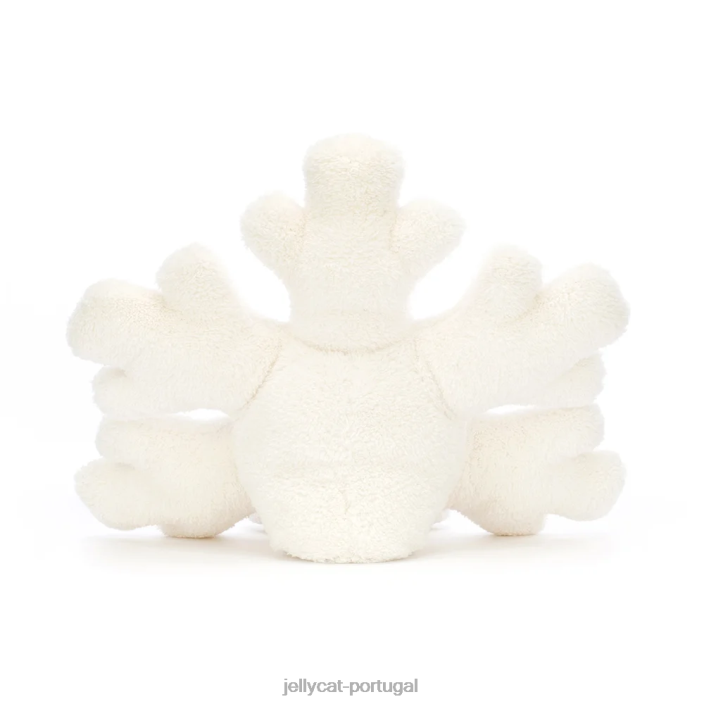 divertido floco de neve branco Jellycat 00FBB21 brinquedo