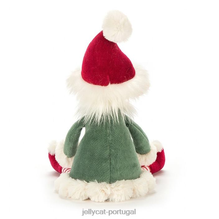 elfo leffy multicolorido Jellycat 00FBB103 brinquedo