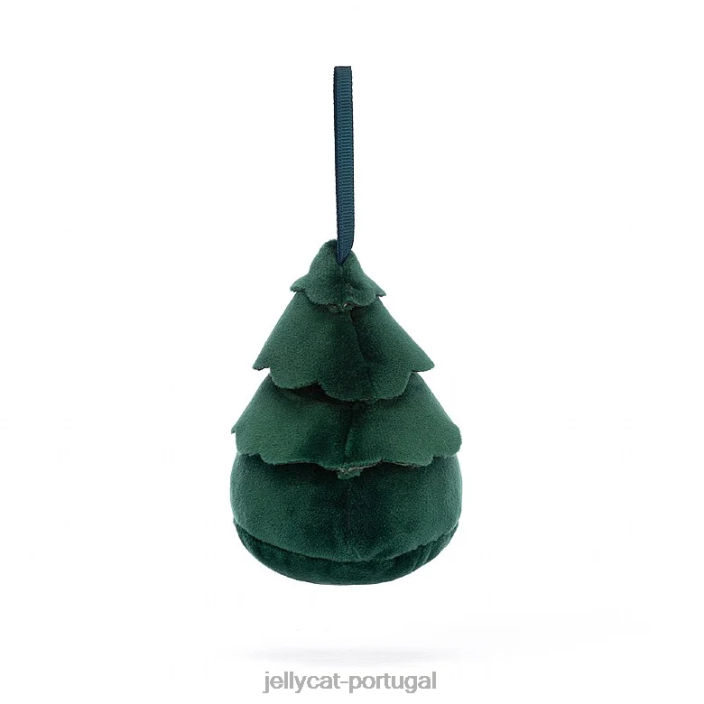 loucura festiva árvore de natal verde Jellycat 00FBB142 brinquedo