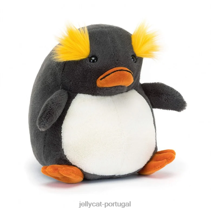 maurice macarrão pinguim preto e creme Jellycat 00FBB6 brinquedo