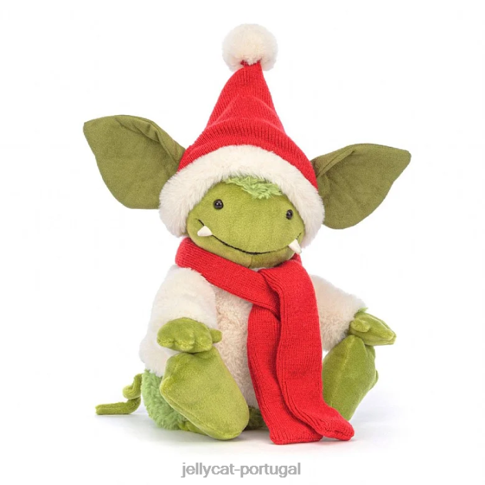 natal grizzo verde Jellycat 00FBB120 brinquedo