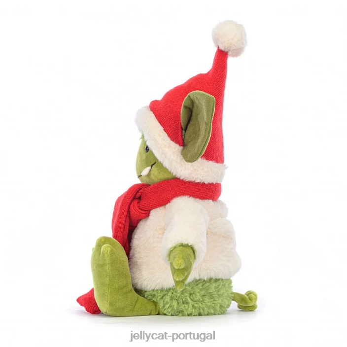 natal grizzo verde Jellycat 00FBB120 brinquedo