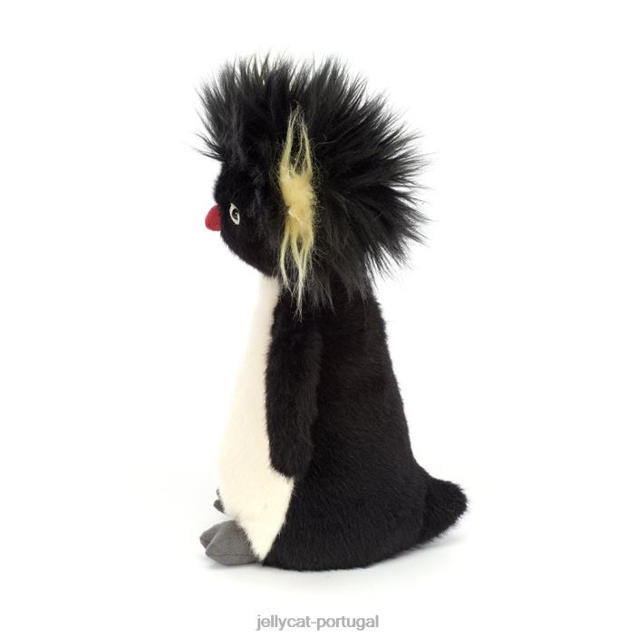 ronnie rockhopper pinguim preto e creme Jellycat 00FBB7 brinquedo
