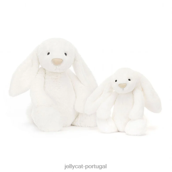 tímido coelho de luxo luna branco Jellycat 00FBB196 brinquedo