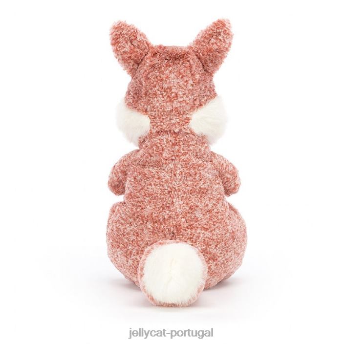ambrosie fox marrom e branco Jellycat 00FBB408 brinquedo