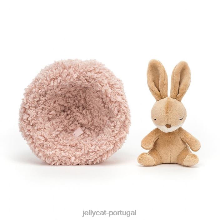 coelho hibernando bege Jellycat 00FBB127 brinquedo