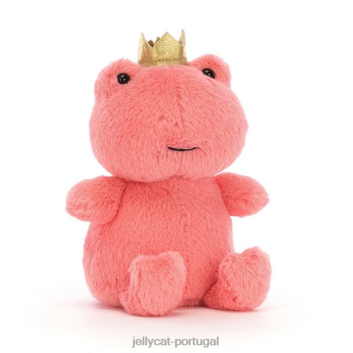 coroando sapo corvina rosa Jellycat 00FBB37 brinquedo